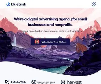 Bluetuskdigital.com(Digital Advertising Agency) Screenshot