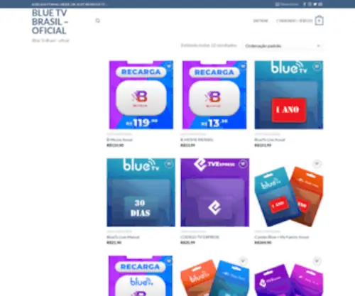 BluetvBrasiloficial.net(Loja) Screenshot