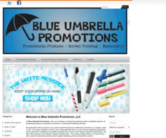 Blueumbrellapromo.com(Blue Umbrella Promotions) Screenshot