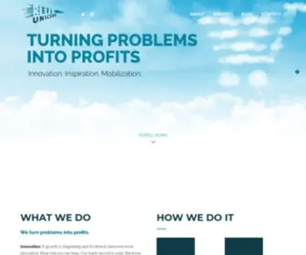 Blueunicorninnovation.com(Turning Problems Into Profits) Screenshot