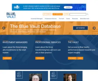 Bluevaultpartners.com(Blue Vault) Screenshot