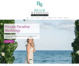 Bluevenadoweddings.com(Blue Venado Weddings) Screenshot