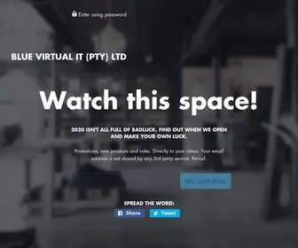 Bluevirtualit.com(Blue Virtual IT (Pty) Ltd) Screenshot
