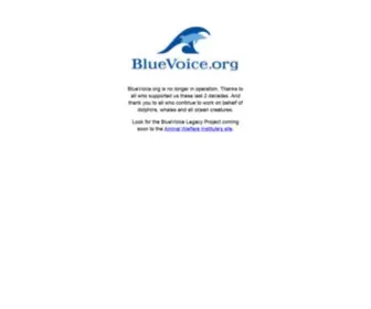 Bluevoice.org(Dolphins) Screenshot