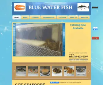 Bluewaterfishbayside.com(Blue Water Fish) Screenshot