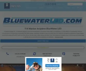 Bluewaterled.com(BlueWater LED) Screenshot