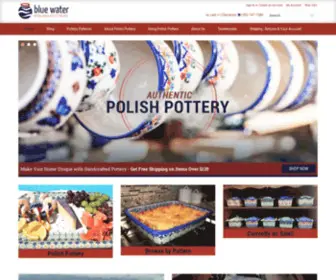 Bluewaterpolishpottery.com(Polish Pottery) Screenshot