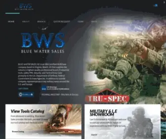 Bluewatersales.us(Blue Water Sales) Screenshot