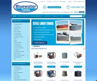 Bluewatertanks.com.au(Bluewater Tanks) Screenshot