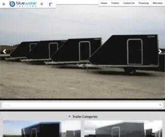 Bluewatertrailers.ca(Bluewater Trailers) Screenshot