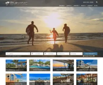 Bluewatervacationhomes.com(Bluewater Vacation Homes) Screenshot