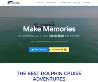 Bluewaveadventures.com(Dolphin Cruise) Screenshot