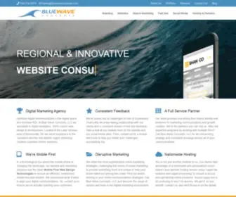 Bluewaveconcepts.com(Lake Norman's Digital Marketing Agency and Web Design Firm) Screenshot