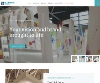 Bluewavecreation.com(Bluewave Creation) Screenshot