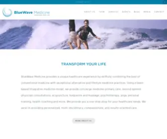 Bluewavemedicine.com(BlueWave Medicine) Screenshot