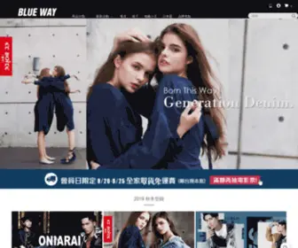 Blueway-Jeans.com(BOSATSU網站) Screenshot