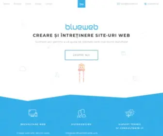 Blueweb.md(Creare site web) Screenshot