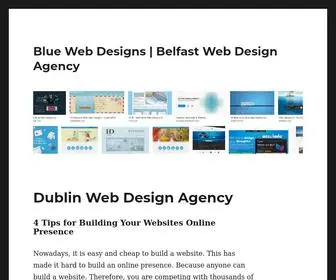 Bluewebdesigns.com(Blue Web Designs) Screenshot