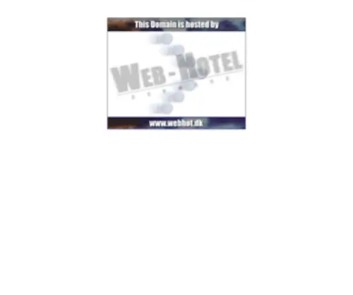 Bluewhite.dk(Web-Hotel Danmark) Screenshot