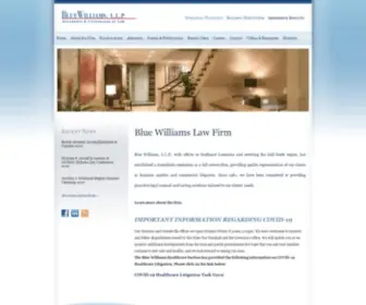 Bluewilliams.com(Blue Williams) Screenshot