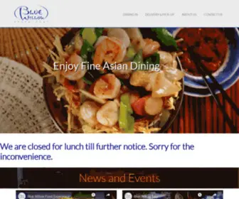 Bluewillowrestaurant.com(Blue Willow Restaurant) Screenshot