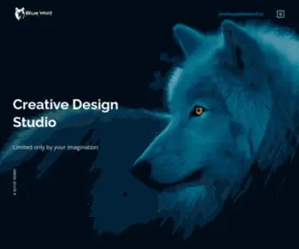 Bluewolf.ca(Website Design and Creative Logos) Screenshot