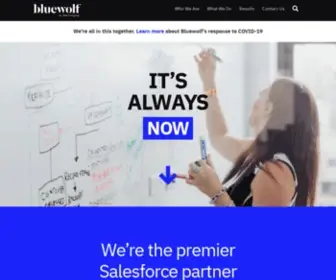 Bluewolfconsulting.fr(It's Always Now) Screenshot