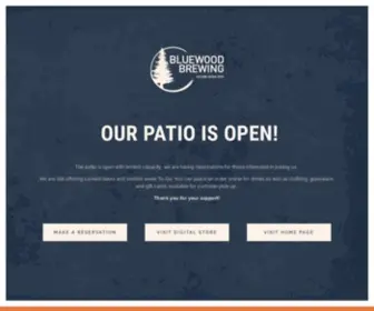 Bluewoodbrewing.com(Bluewood Brewing) Screenshot