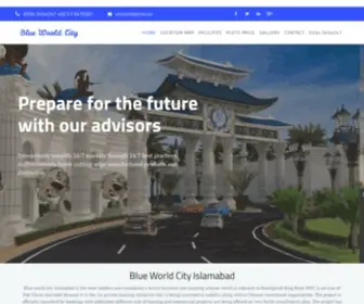 BlueWorldcity.pk(Blue World City) Screenshot