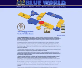 BlueWorldwebmuseum.org(Blue World Web Museum) Screenshot