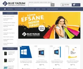 Blueyazilim.com(Orjinal Windows 10 Ürünleri) Screenshot