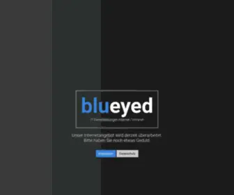 Blueyed.de(Blueyed, IT-Dienstleistungen Internet) Screenshot