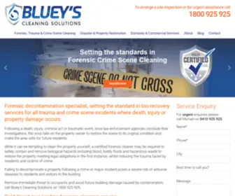 Blueys.net.au(Blueys Cleaning Solutions Australia) Screenshot