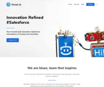 Bluez.io(Innovative Salesforce Partner) Screenshot
