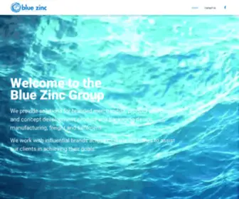 BluezincGroup.com(BluezincGroup) Screenshot