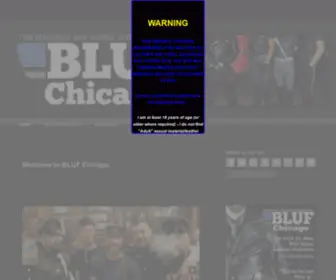 Blufchicago.com(The breeches and leather uniform fan club) Screenshot