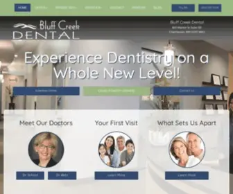 Bluffcreekdental.com(Bluff Creek Dental) Screenshot