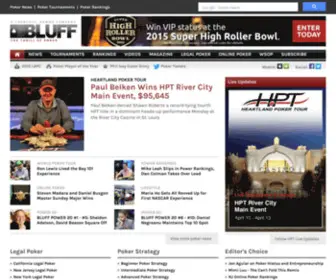 Bluffmagazine.com Screenshot