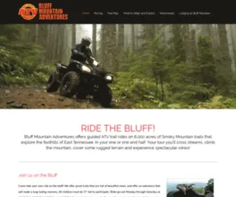 Bluffmountainadventures.com(Bluff Mountain Adventures) Screenshot