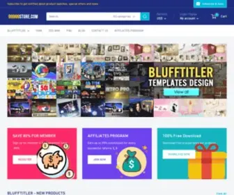 BlufftitlerStore.com(BLUFFTITLER STORE) Screenshot