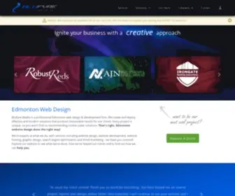 Blufyremedia.com(Edmonton Web Design & Web Development) Screenshot