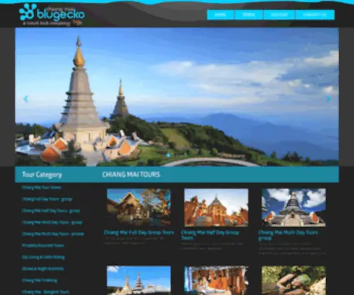 Blugeckochiangmaitours.com(Blugecko Chiang Mai Tours) Screenshot