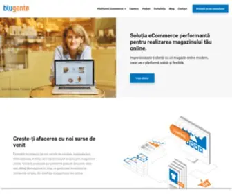 Blugento.ro(Creare Magazin Online pe Platforma Ecommerce Magento) Screenshot