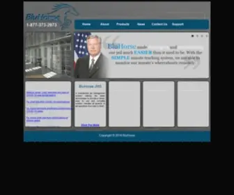 Bluhorse.com(BluHorse Inmate Management System) Screenshot