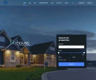 Bluhouseproperties.com(Grand Rapids Real Estate) Screenshot