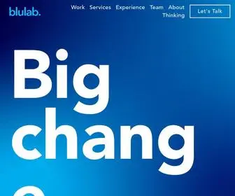 Blulab.co(Business transformation consultancy) Screenshot