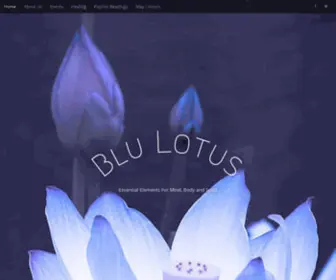 Blulotuscenter.com(Blu Lotus Metaphysical Center) Screenshot