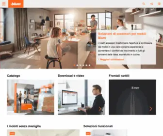 Blum.it(Soluzioni di accessori per mobili Blum) Screenshot