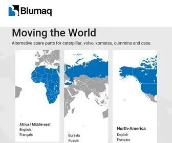 Blumaq.com(Moving the World) Screenshot