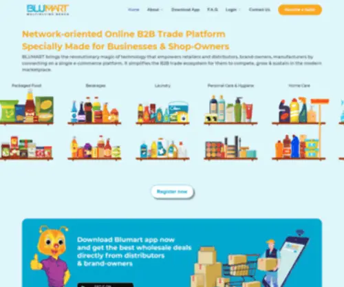Blumart.co.in(Multiplying Reach) Screenshot